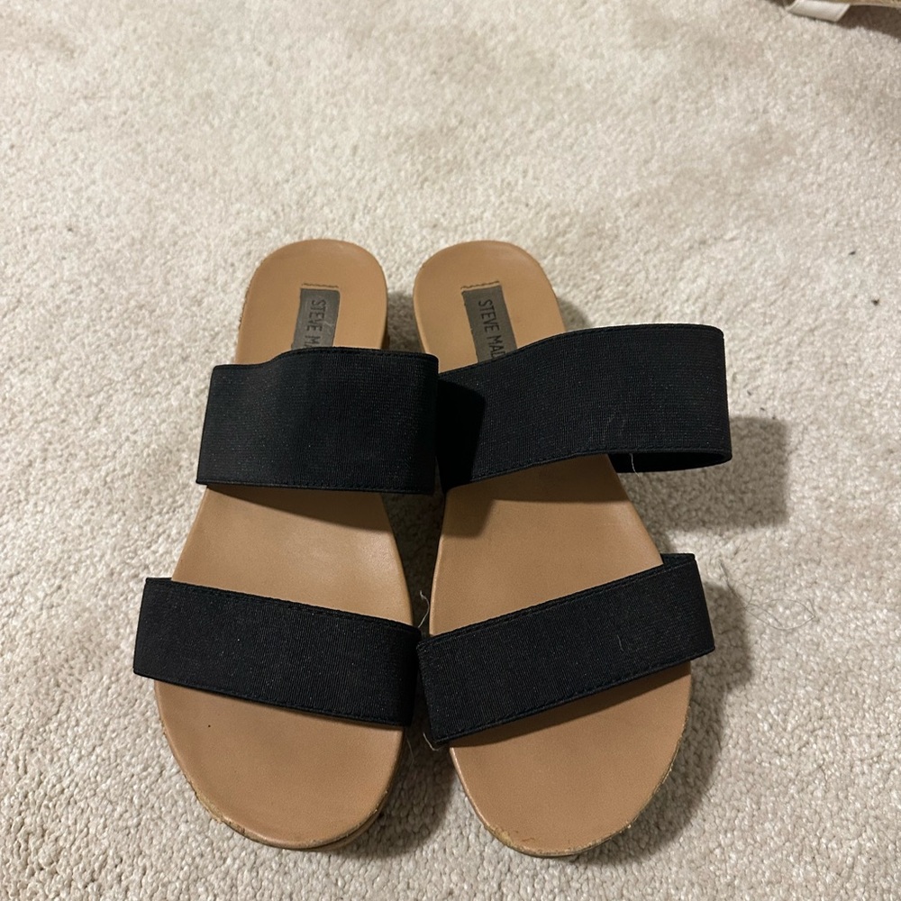 Steve Madden Women's Black Sandals
